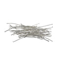 Jewellery Findings Head Pin Silver 50mm 10gm