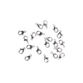 Jewellery Findings Lobster Clasp Nickel 12mm 20pc