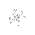Jewellery Findings Lobster Clasp Silver 12mm 20pc