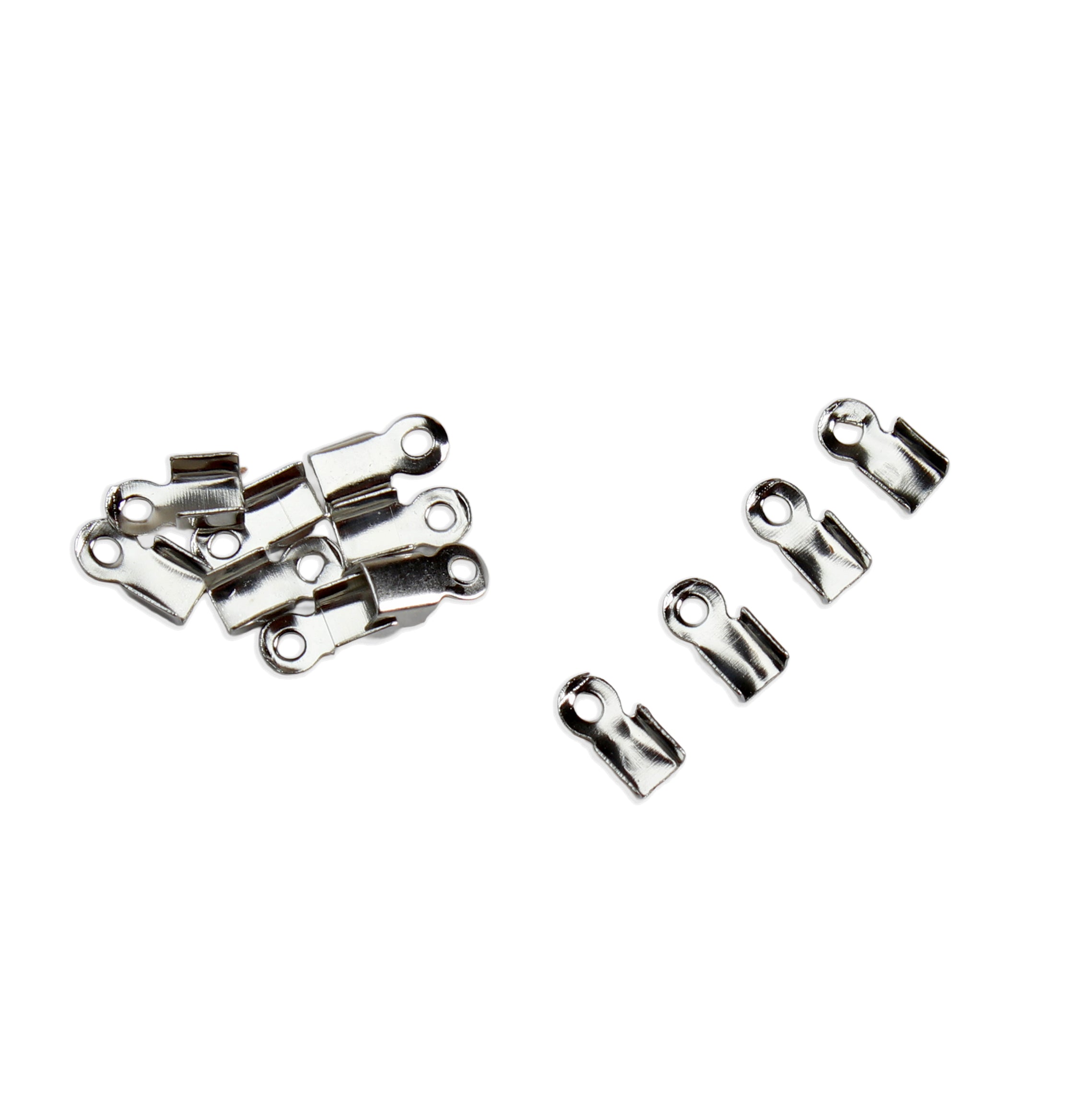 Jewellery Findings End Piece Nickel small 12pc