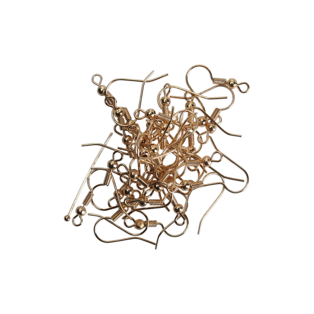 Jewellery Findings Earwire Hooks Gold 8gm
