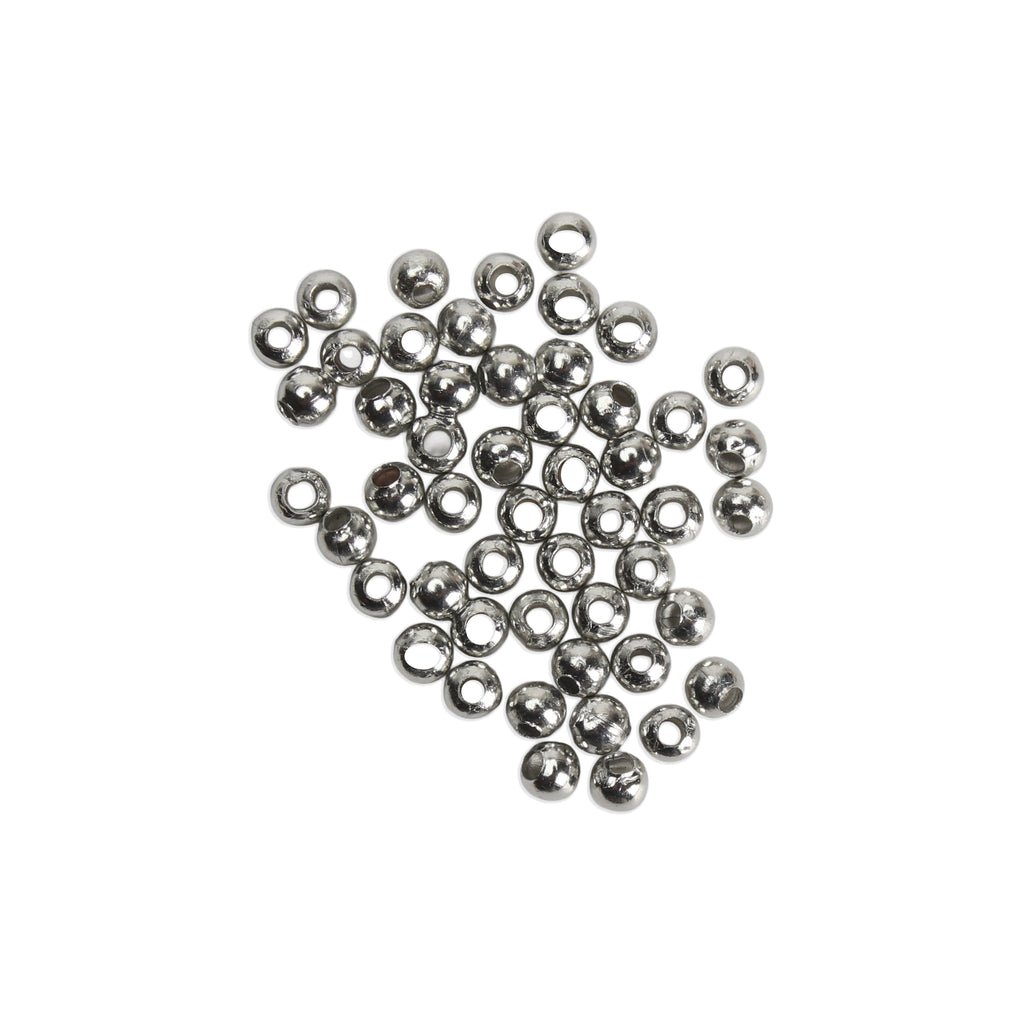 Jewellery Findings Metal Spacer Beads Nickel 3.2mm 50pc