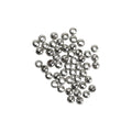 Jewellery Findings Metal Spacer Beads Nickel 3.2mm 50pc