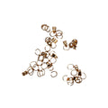 Jewellery Findings Pendant Hooks Gold small 50pc