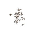 Jewellery Findings Spring Cord Ends Nickel 4.5mm 15gm