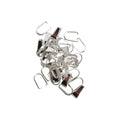 Jewellery Findings Pendant Hooks Silver Big 35pc