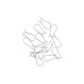 Jewellery Findings Ear Wire U Hooks Nickel 25mm 14pc