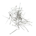 Jewellery Findings Eye Pin Nickel 30mm 10gm
