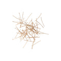 Jewellery Findings Head Pin Gold 30mm 10gm