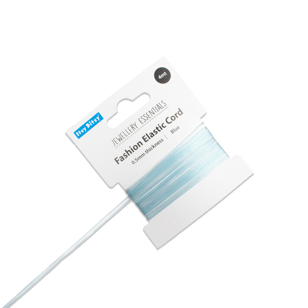 Elastic Cord Blue 0.5 mm 4mtr