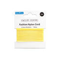 Nylon Cord Yellow 0.5 mm 4 mtr