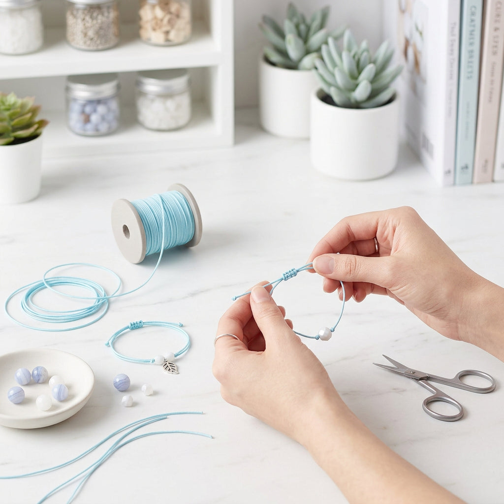 Nylon Cord Blue 0.5 mm 4 mtr