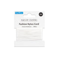 Nylon Cord White 0.5 mm 4 mtr