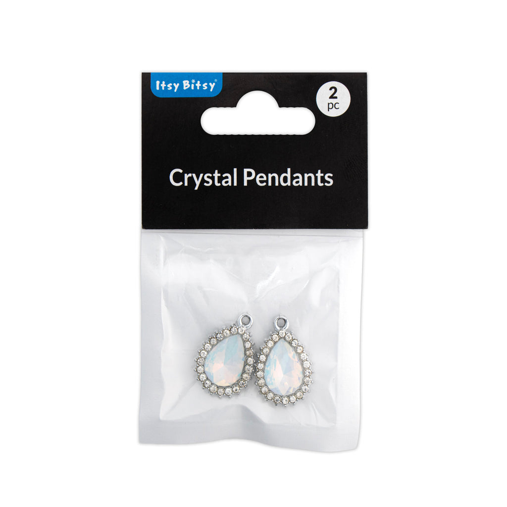 Crystal Pendant Drop Rainbow Pack of 2