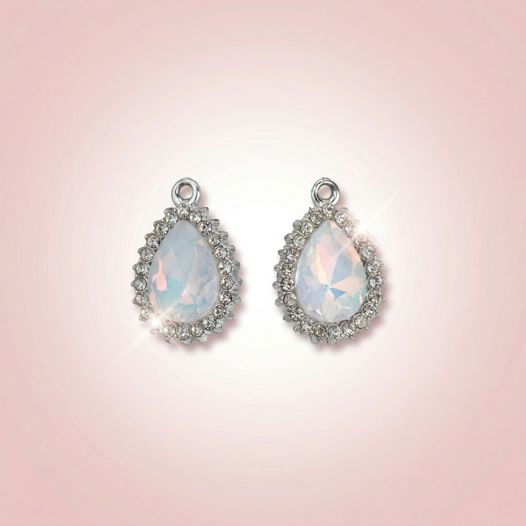 Crystal Pendant Drop Rainbow Pack of 2