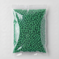 Glass Beads Drum Shape Jade Green 6.52 X 7.08mm 500grm