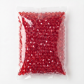 Acrylic Beads Faceted Crystal Red 500grm