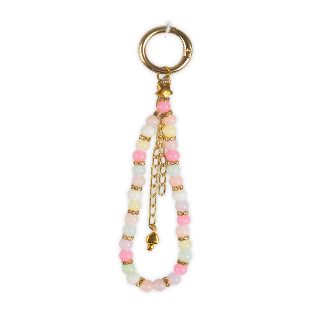 Handmade Bag Charm Pastel Delight 1pc
