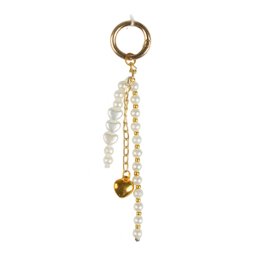 Handmade Bag Charm Bee Loved 1pc