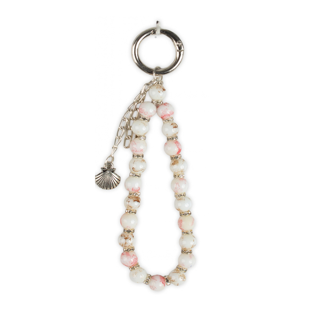 Handmade Bag Charm Seashell Beauty 1pc