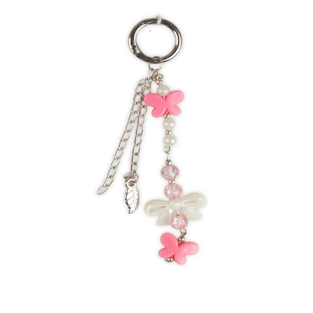 Handmade Bag Charm Tropical Flutter 1pc