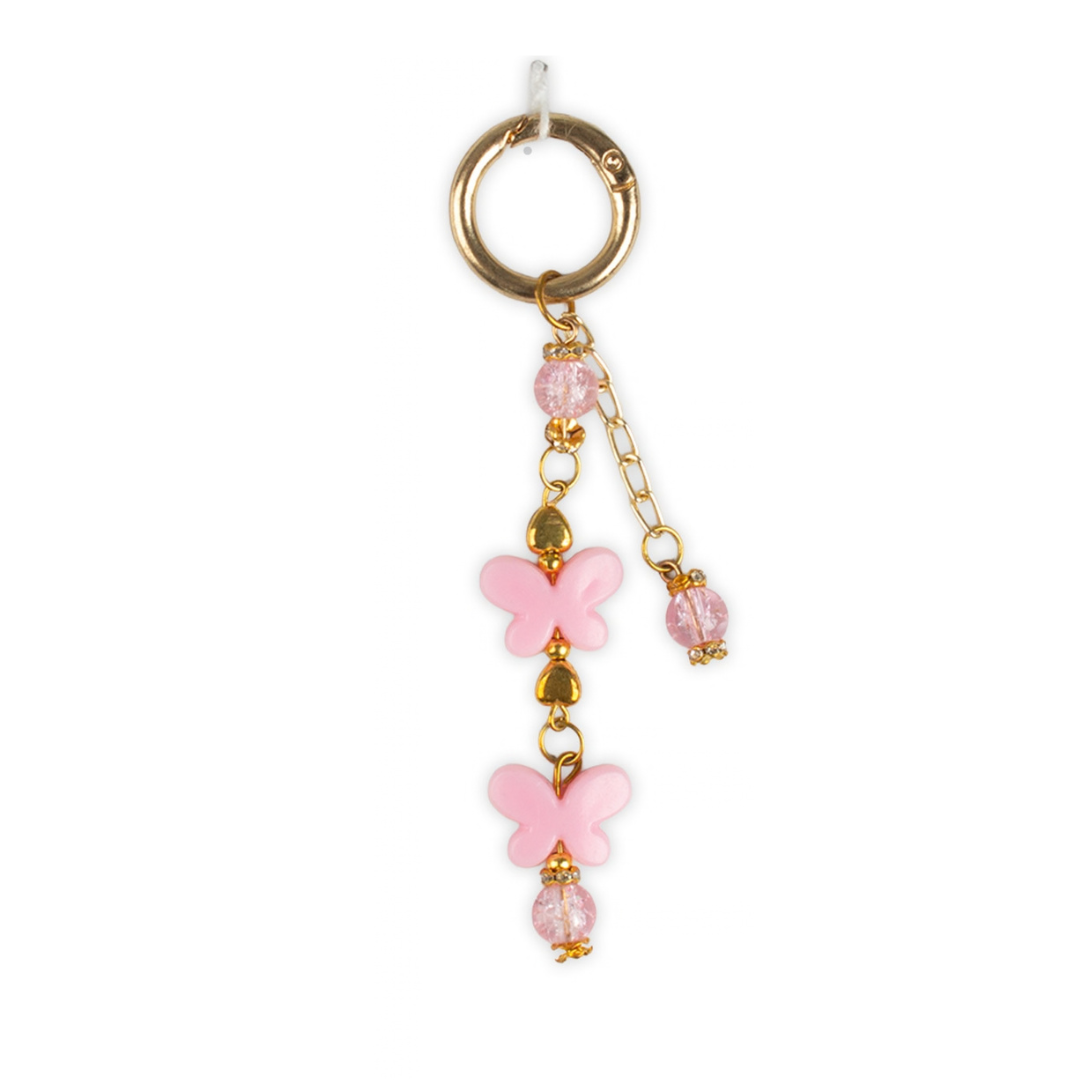 Handmade Bag Charm Butterfly Celebration 1pc