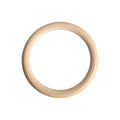 Wooden Ring 12cm Cream 1Pc