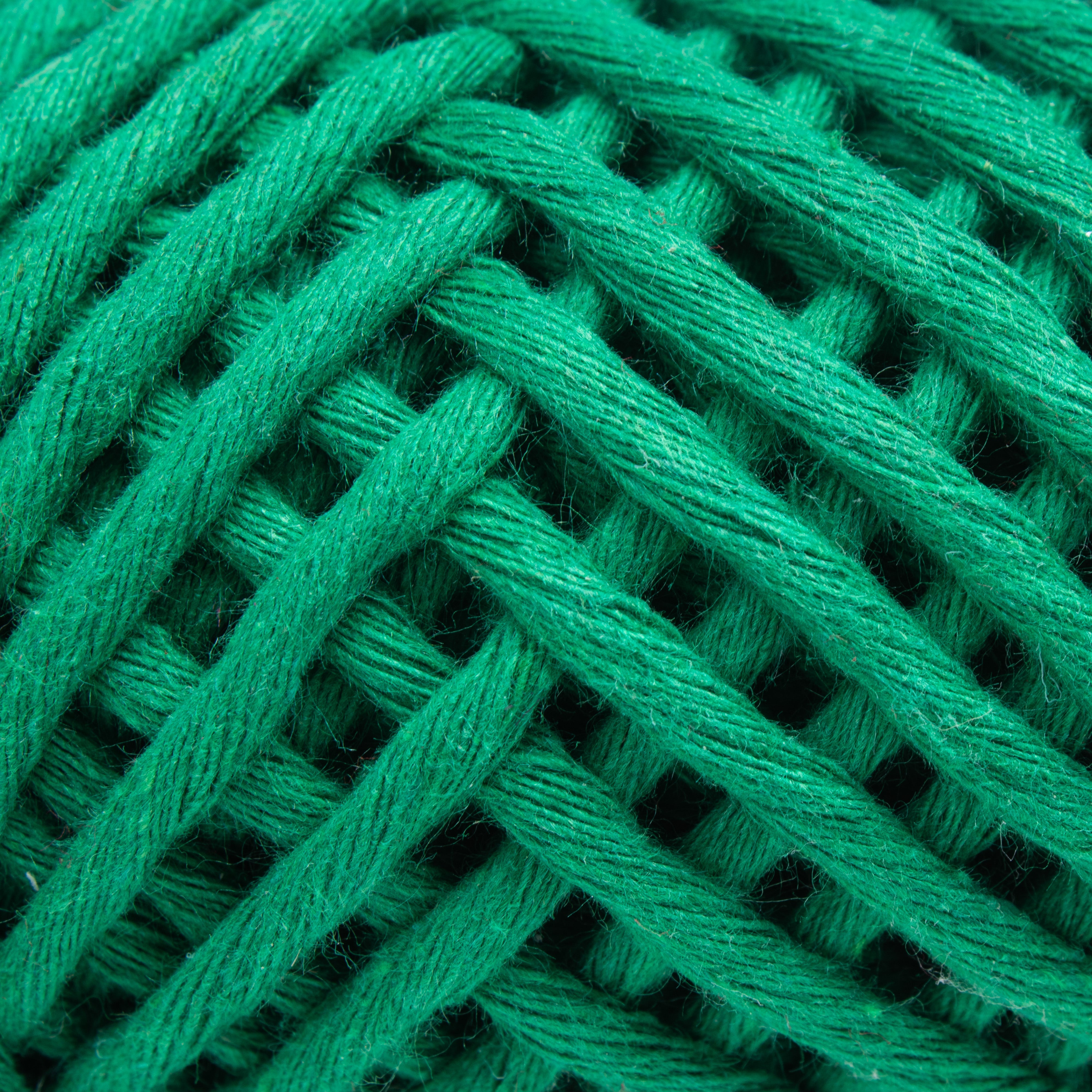 Cotton Single Strand Leaf Firozi 3mm 25Mtr Roll