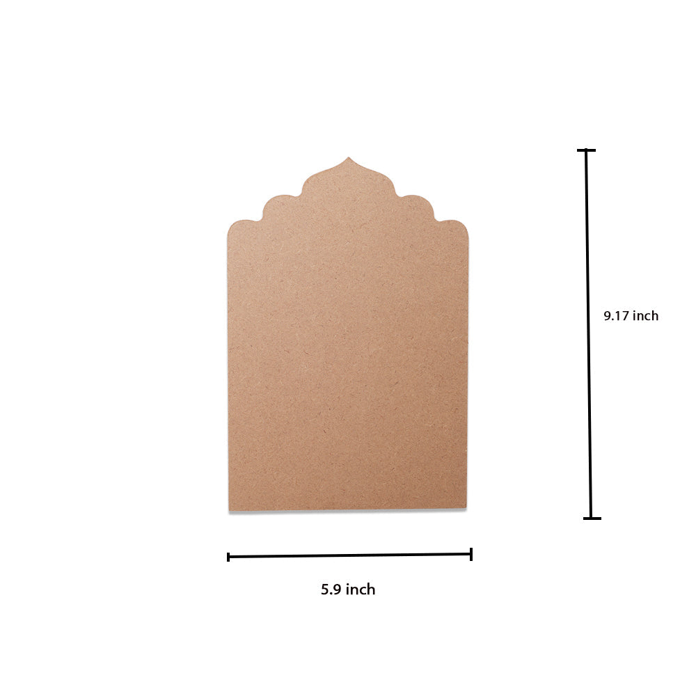 MDF Base Jharokha Approx 9.17 X 5.9Inch 1 Pc