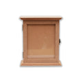 MDF Wall Key Holder 6 Hooks With Photo Frame Clear Acrylic Display 6 Hooks Metal Latch Approx L 6.88 X W 3.25 X H 8.11In 1 Pc