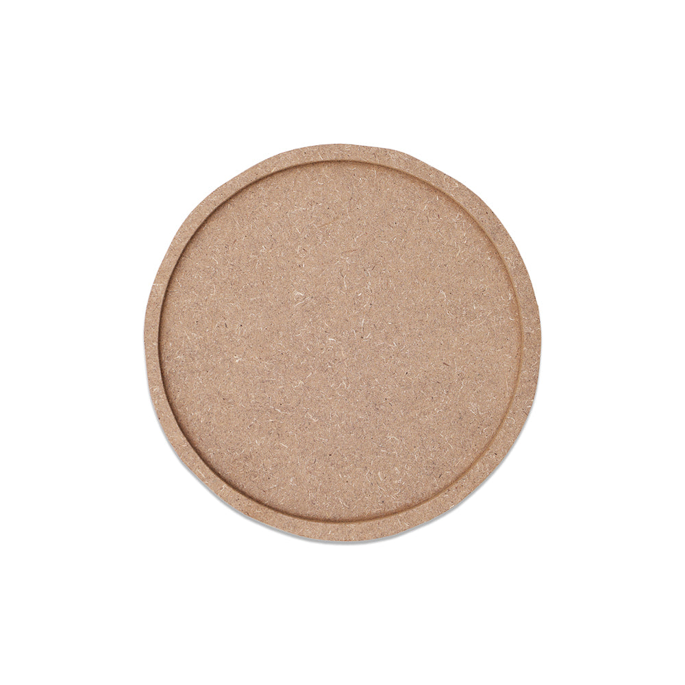 MDF Fillable Blank Round | 4.75inch Dia | 1pc