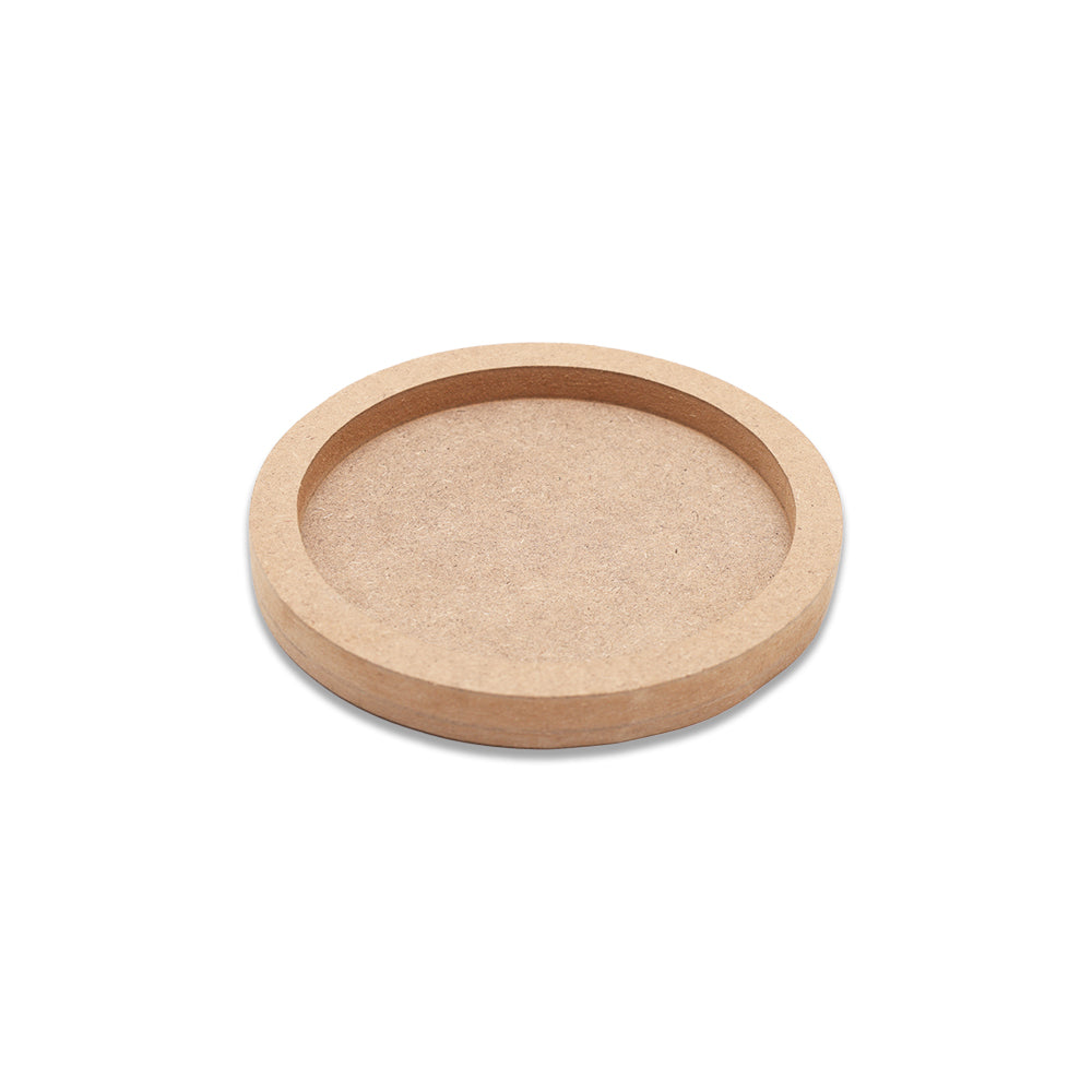 MDF Fillable Blank Round | 6inch Dia | 1pc