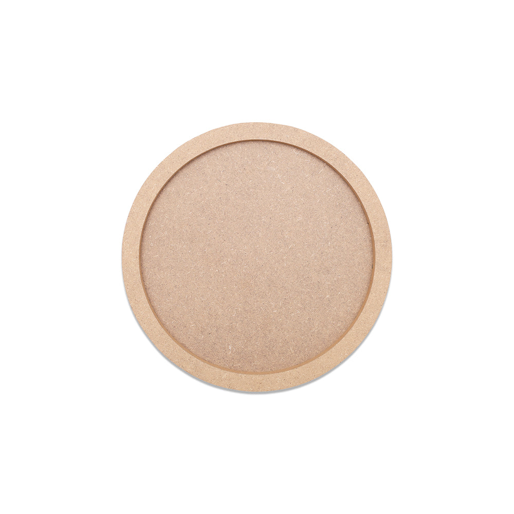MDF Fillable Blank Round | 10inch Dia | 1pc