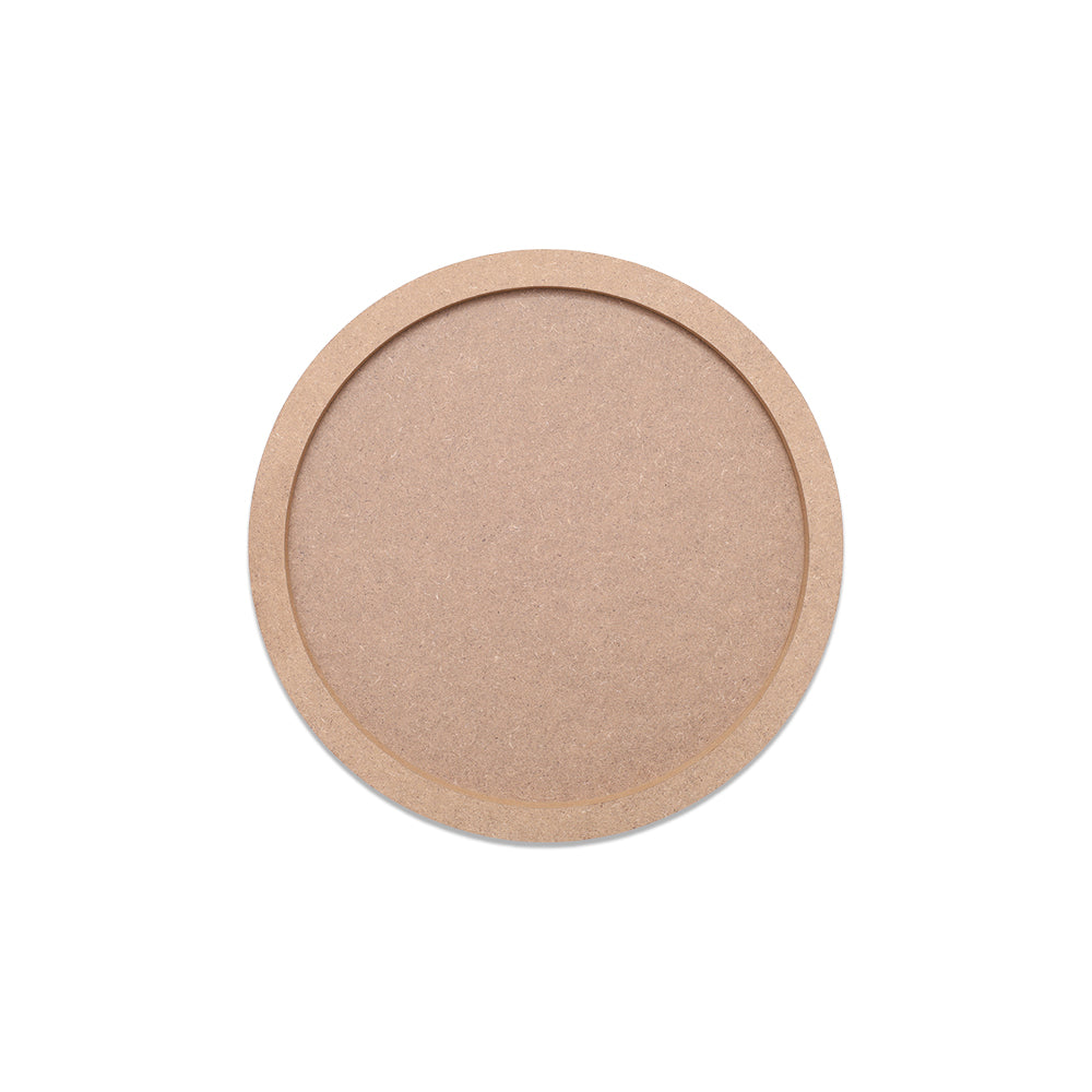 MDF Fillable Blank Round | 12inch Dia | 1pc