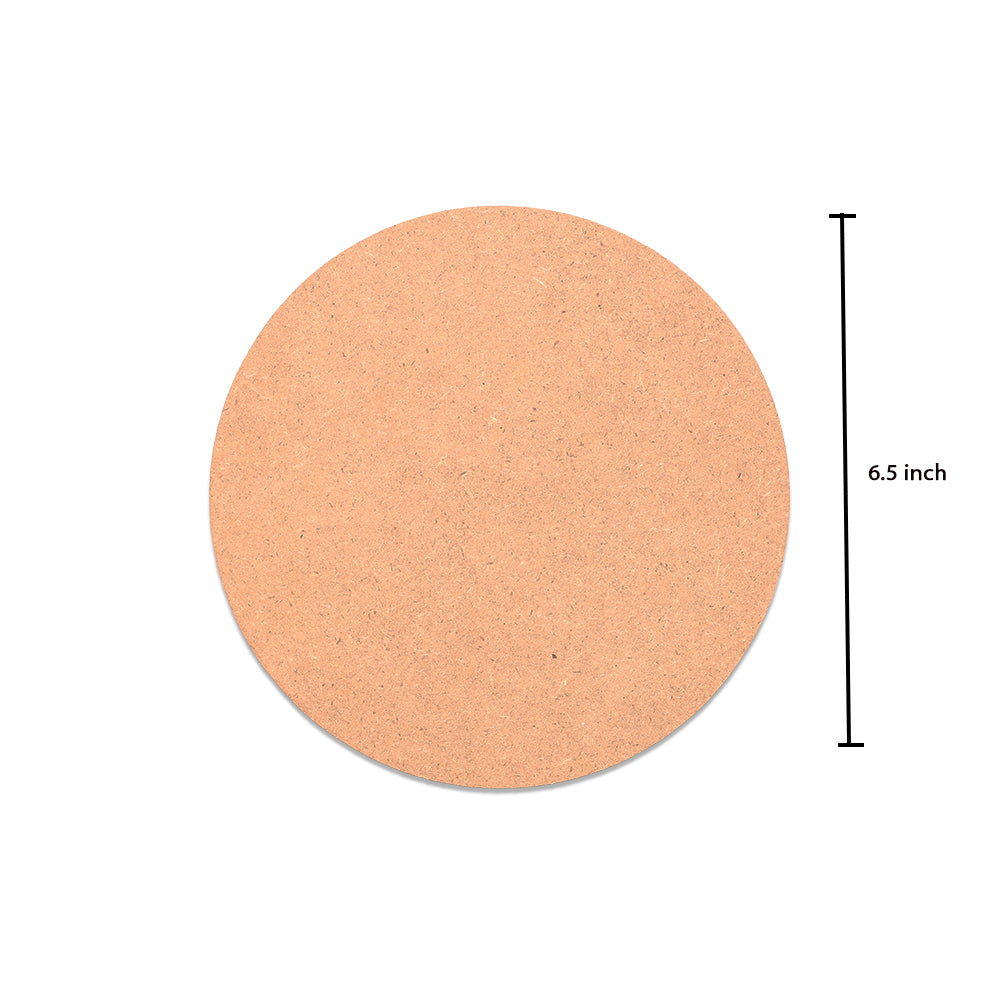 MDF Base Round | 6.5inch Dia | 11mm Thick | 1pc