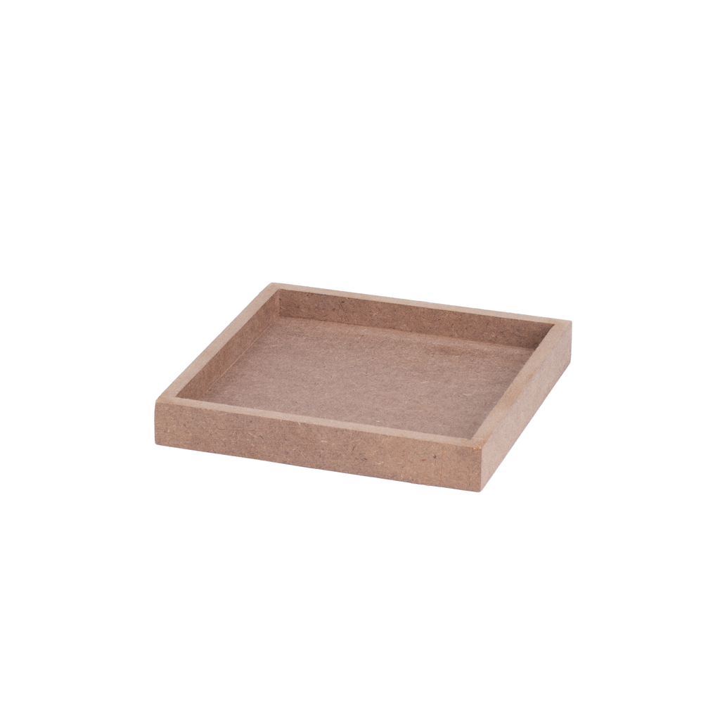 MDF Fillable Square 12 X 12cm 5.5mm Thick