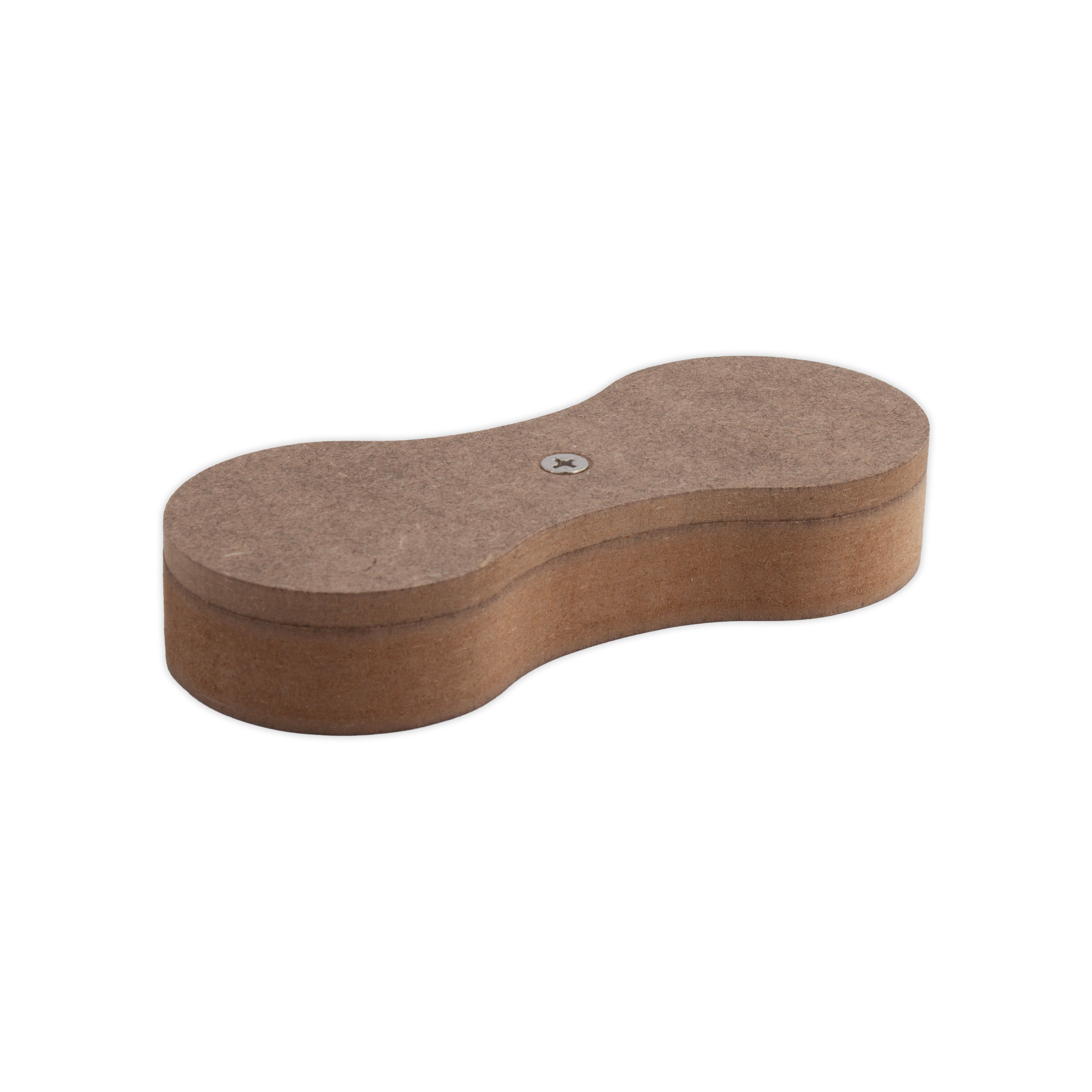 MDF Haldi Kumkum Container with Sliding Lid - Infinity 13 X 5.5 X 2.3cm 1 pc