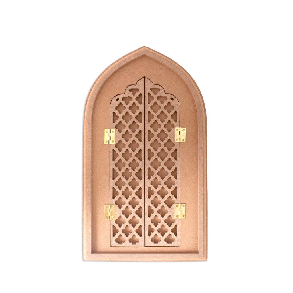 MDF Jharokha with Openable Window Heritage Harmony 13.7 X 8.2inch 1pc