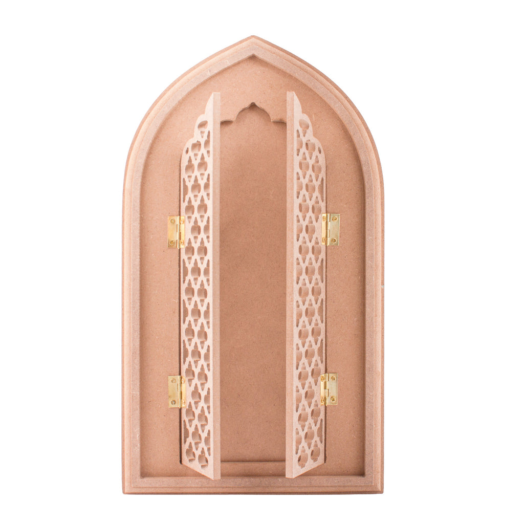 MDF Jharokha with Openable Window Heritage Harmony 13.7 X 8.2inch 1pc