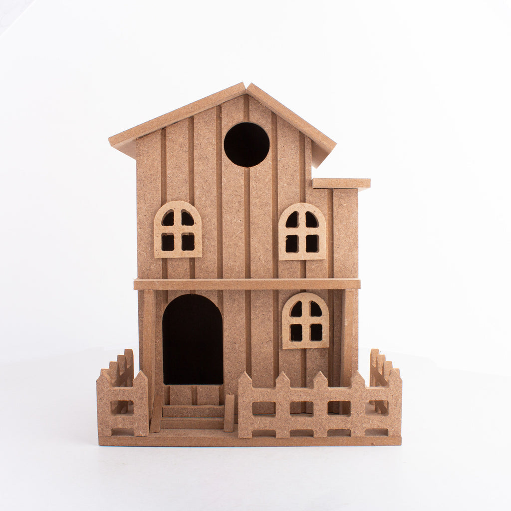 MDF 2 Storey Cottage 9 X 7inch 5.5mm Thick