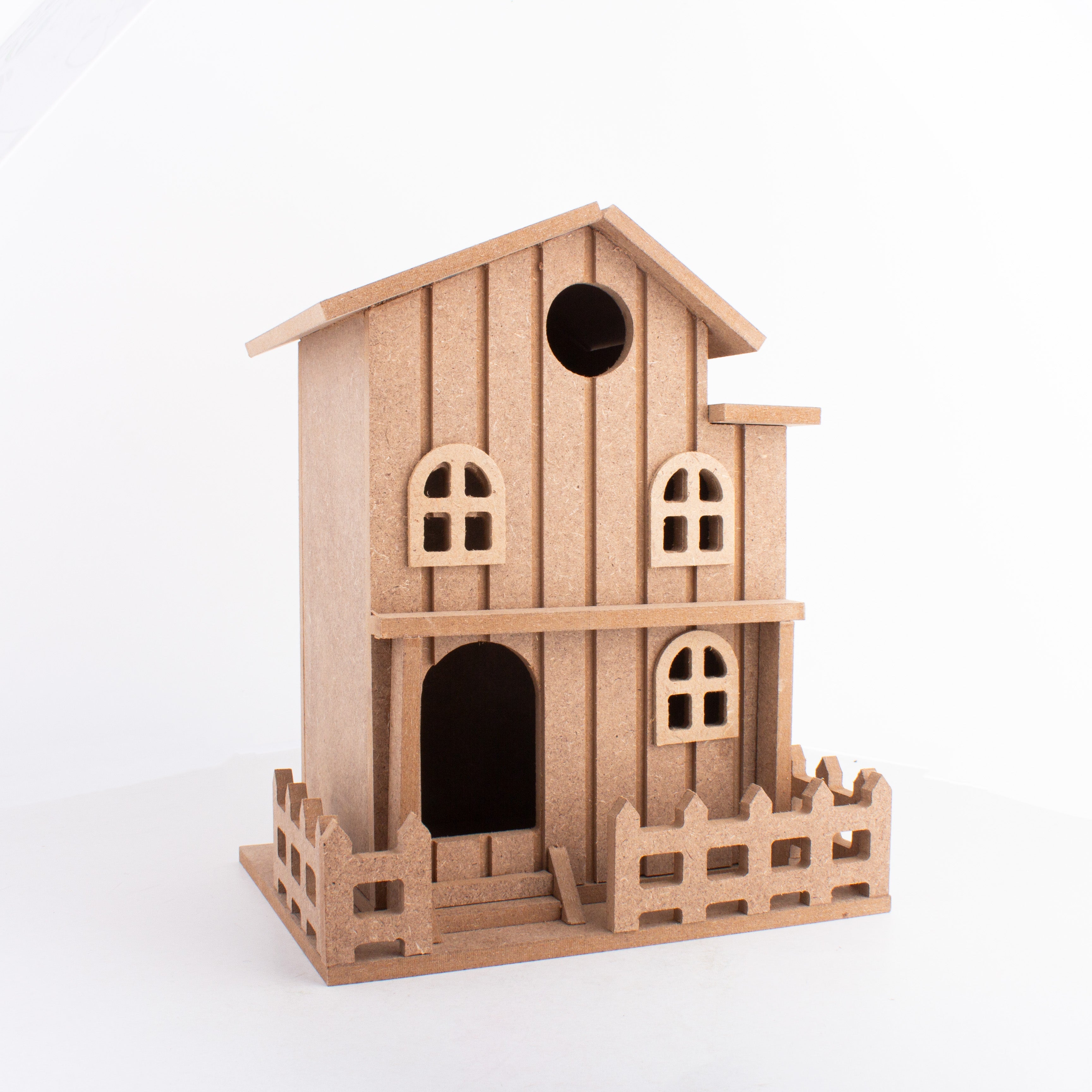 MDF 2 Storey Cottage 9 X 7inch 5.5mm Thick