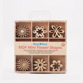 MDF Mini Flower Shapes 45pc