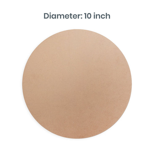 2mm MDF Blank round 10 Inch 50pc
