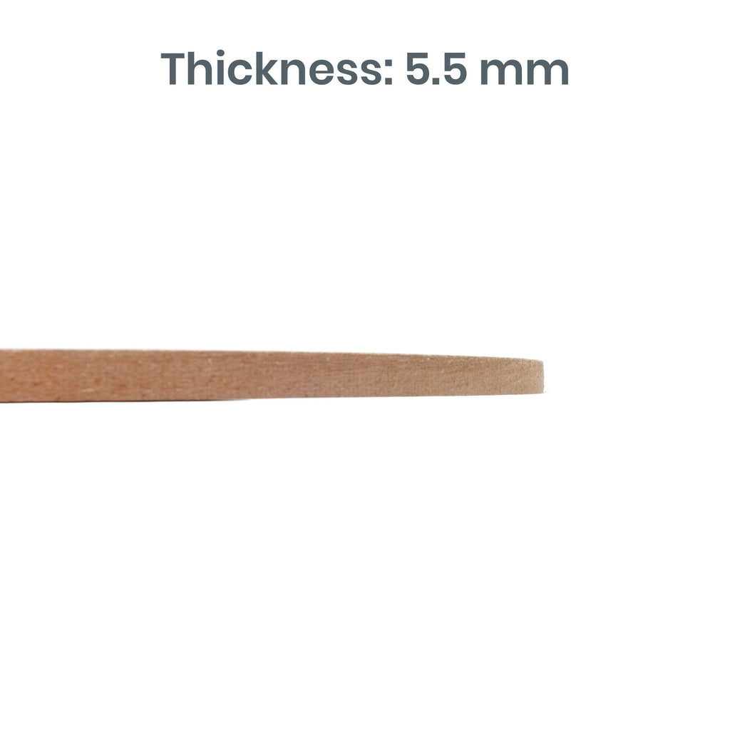 5.5mm MDF Coaster round 4 Inch 100pc