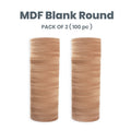 5.5mm MDF Coaster round 4 Inch 100pc