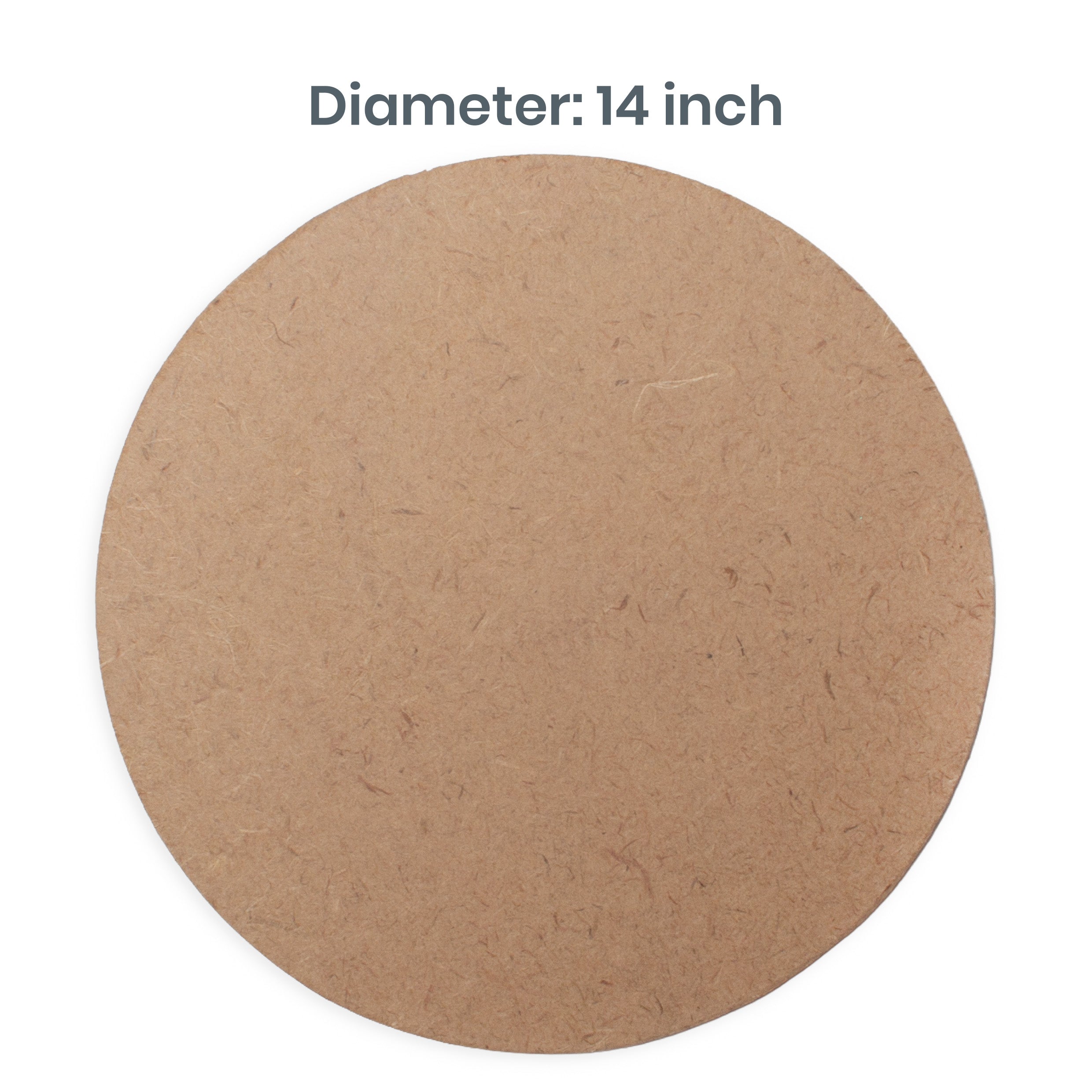 5.5mm MDF Blank round 14 Inch 12pc