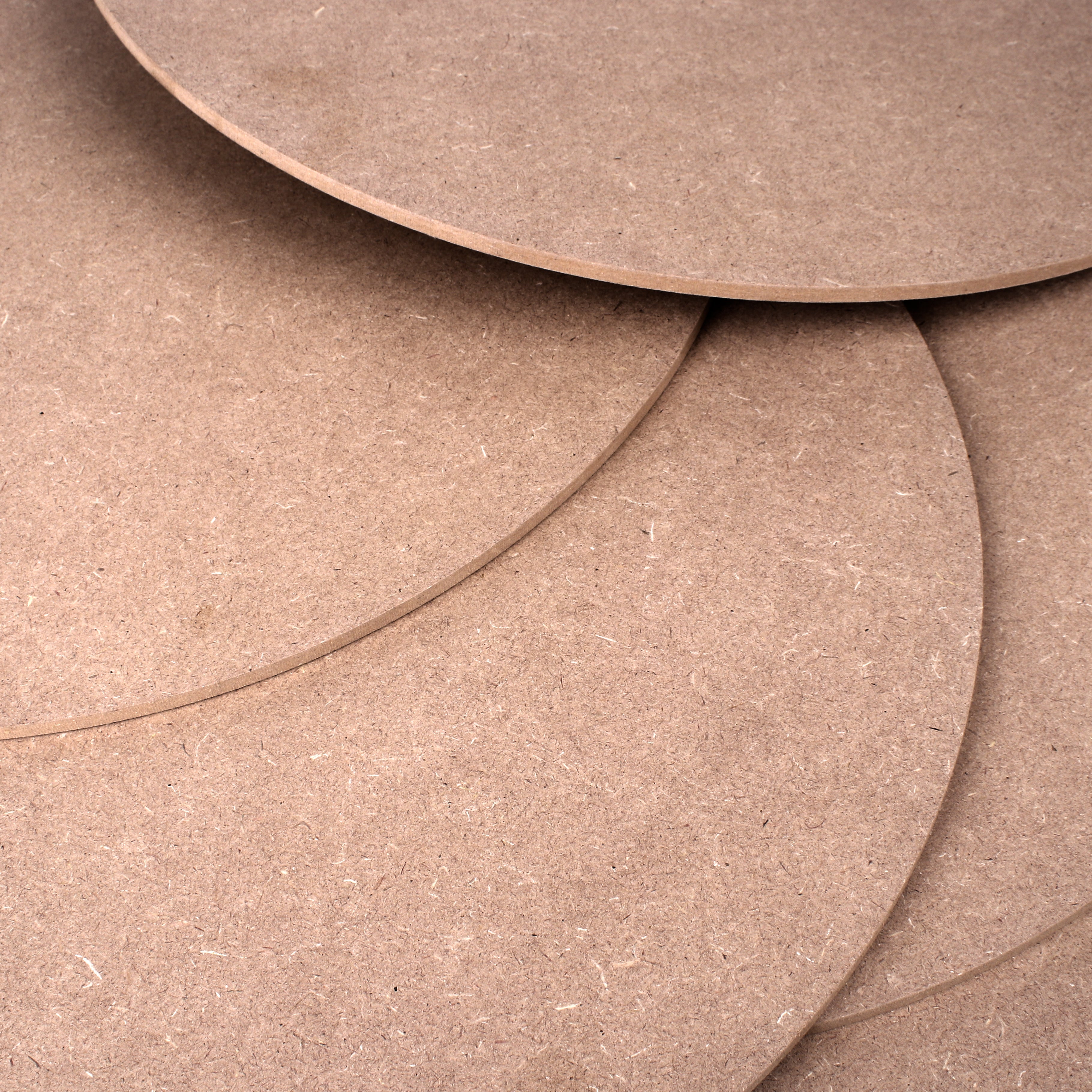 5.5mm MDF Blank round 16 Inch 12pc