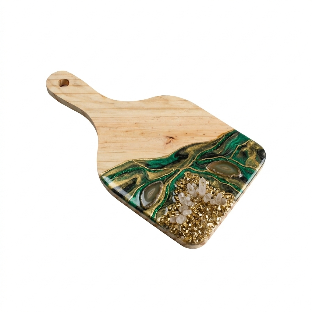 Pinewood Cutting Board 9.13 x 5inch 10mm Thick 1pc