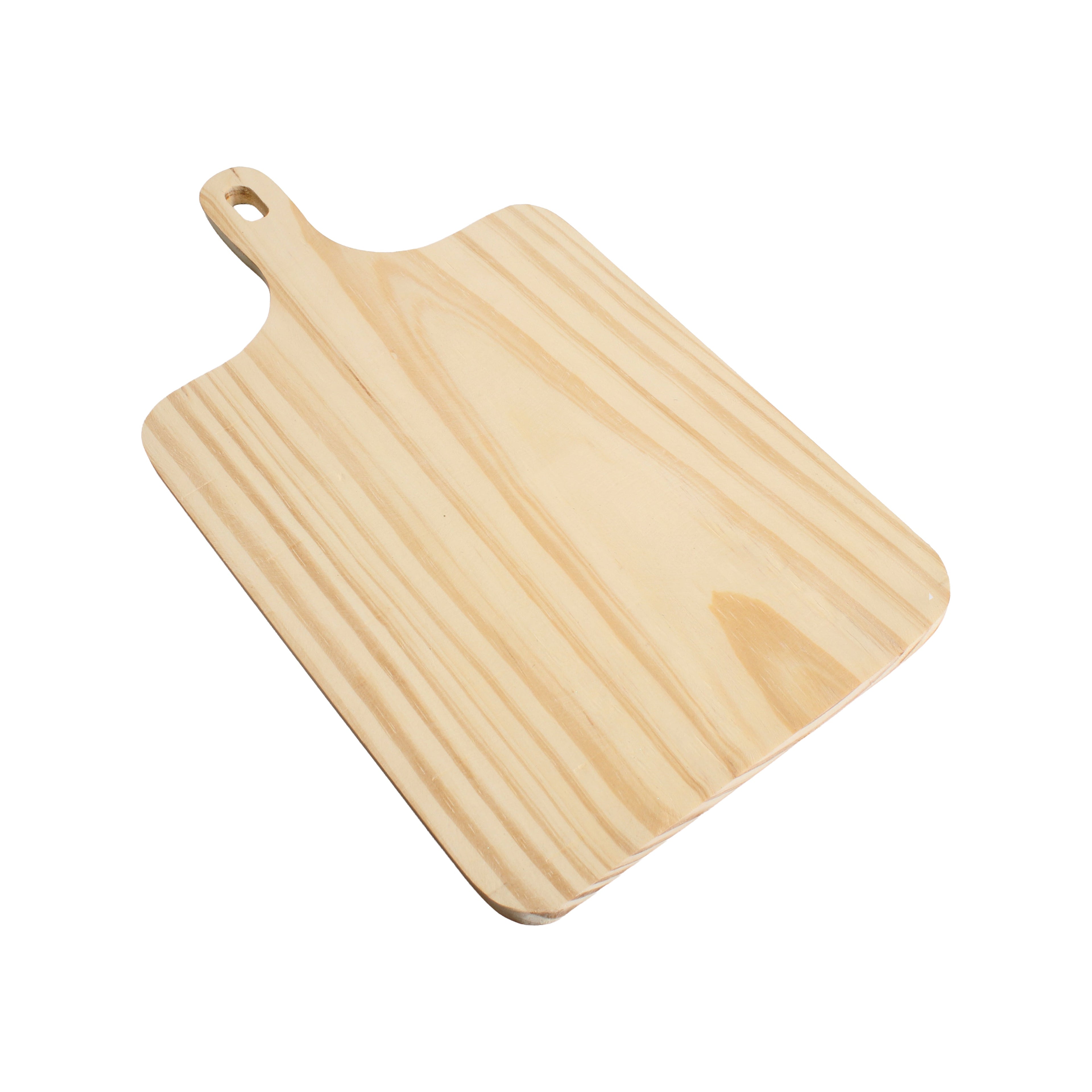 Pinewood Cutting Board 13.85 x 7.91inch 10mm Thick 1pc