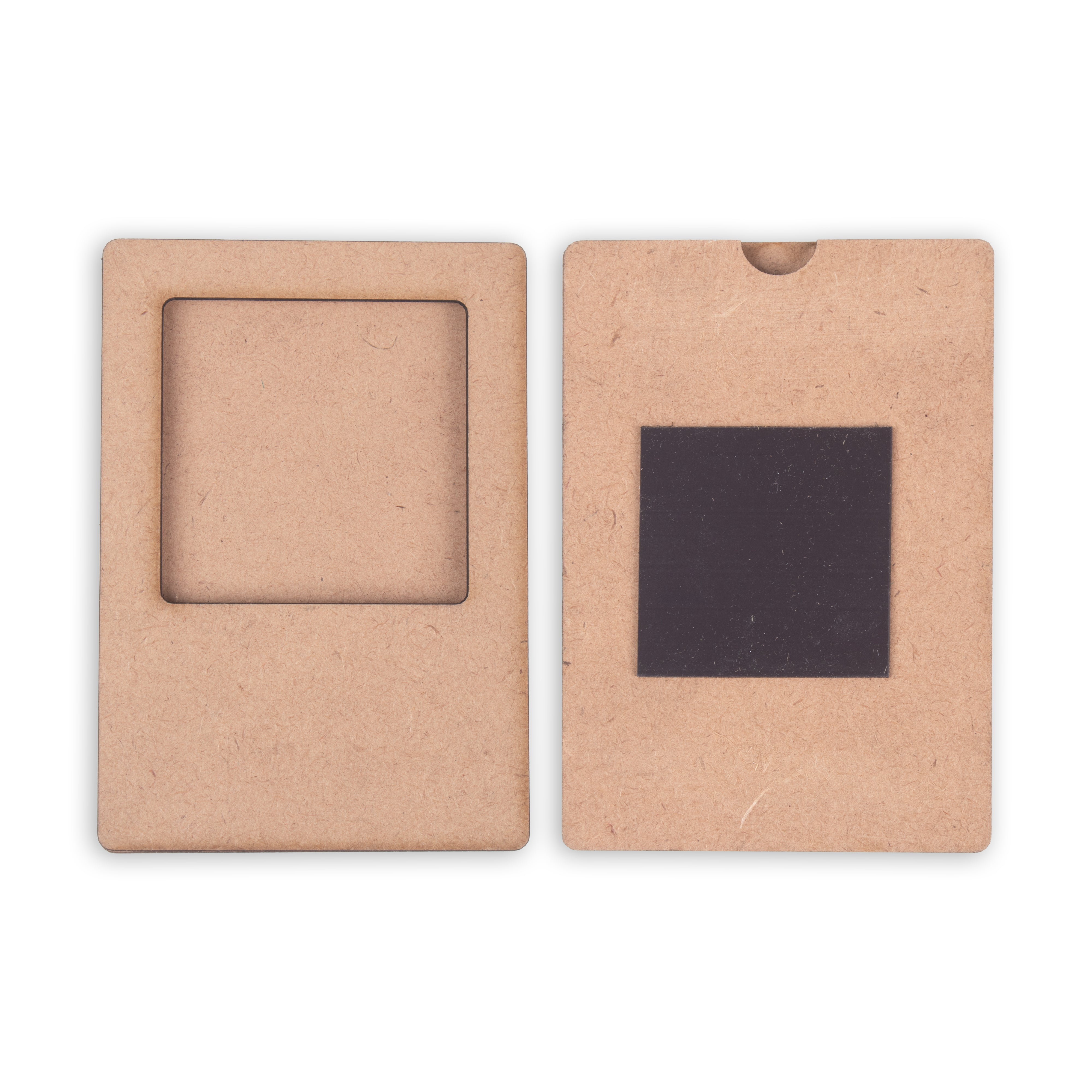 MDF Photo Frame With Magnet Rectangle 2.75 X 4inch 1pc